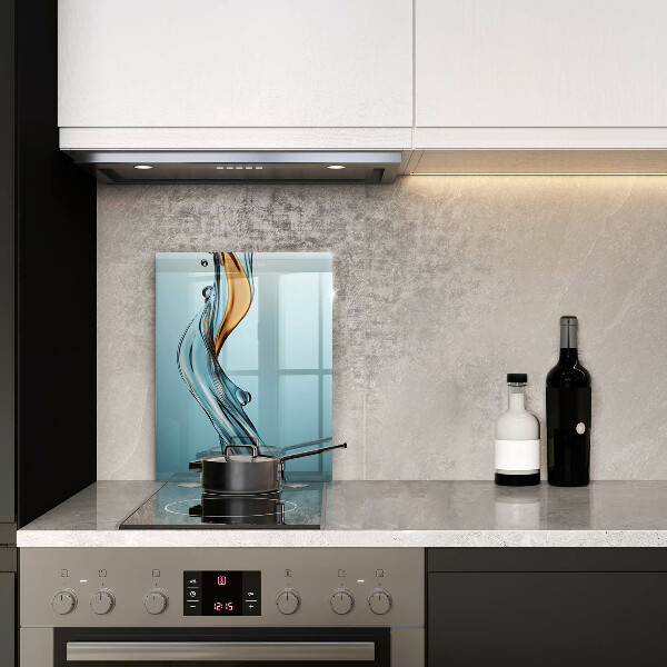 Protection plaque induction Jet d'eau