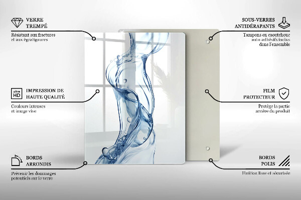 Protection plaque induction Eau propre