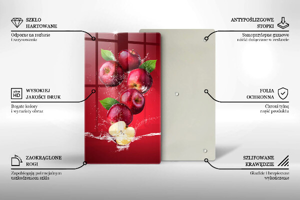 Protection plaque induction Pommes juteuses dans l'eau