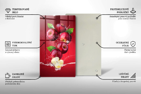 Protection plaque induction Pommes juteuses dans l'eau