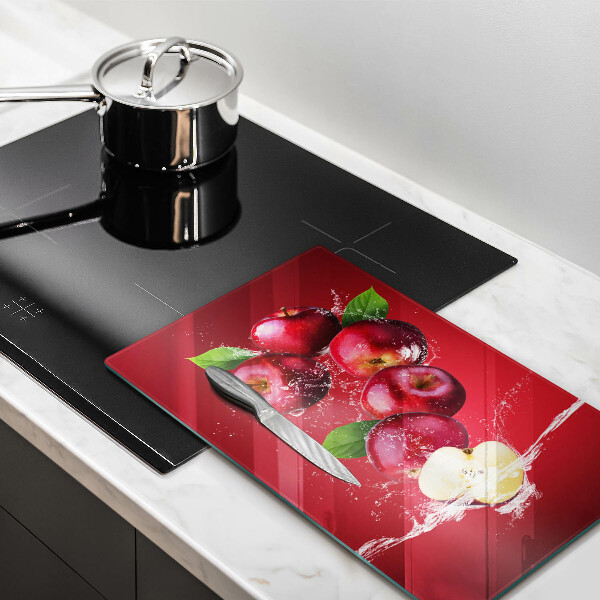 Protection plaque induction Pommes juteuses dans l'eau