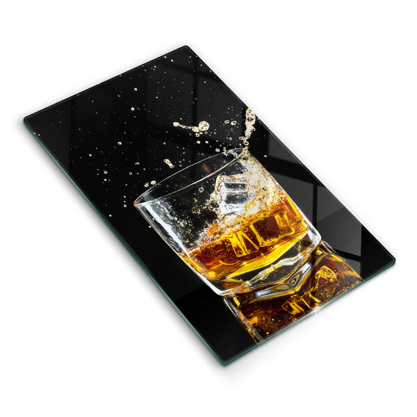 Protection plaque induction Un verre de whisky