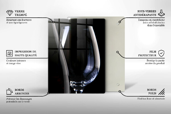 Protection plaque induction Verre et bouteille