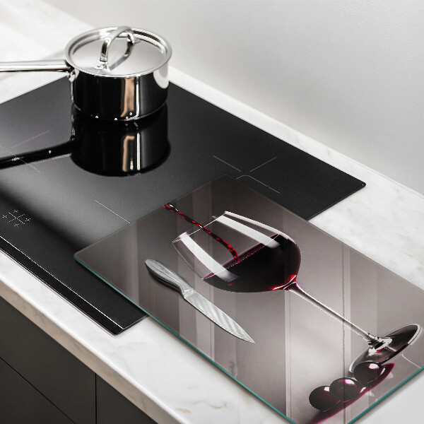 Protection plaque induction Verre et raisins