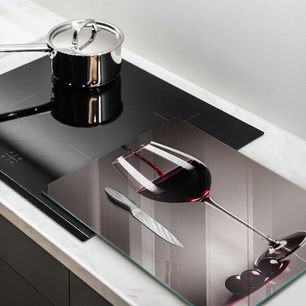 Protection plaque induction Verre et raisins