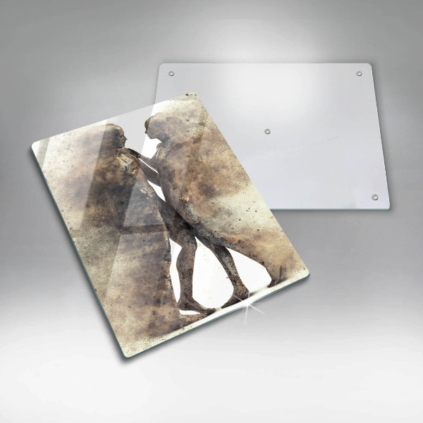 Protection plaque induction Corps de gens amoureux