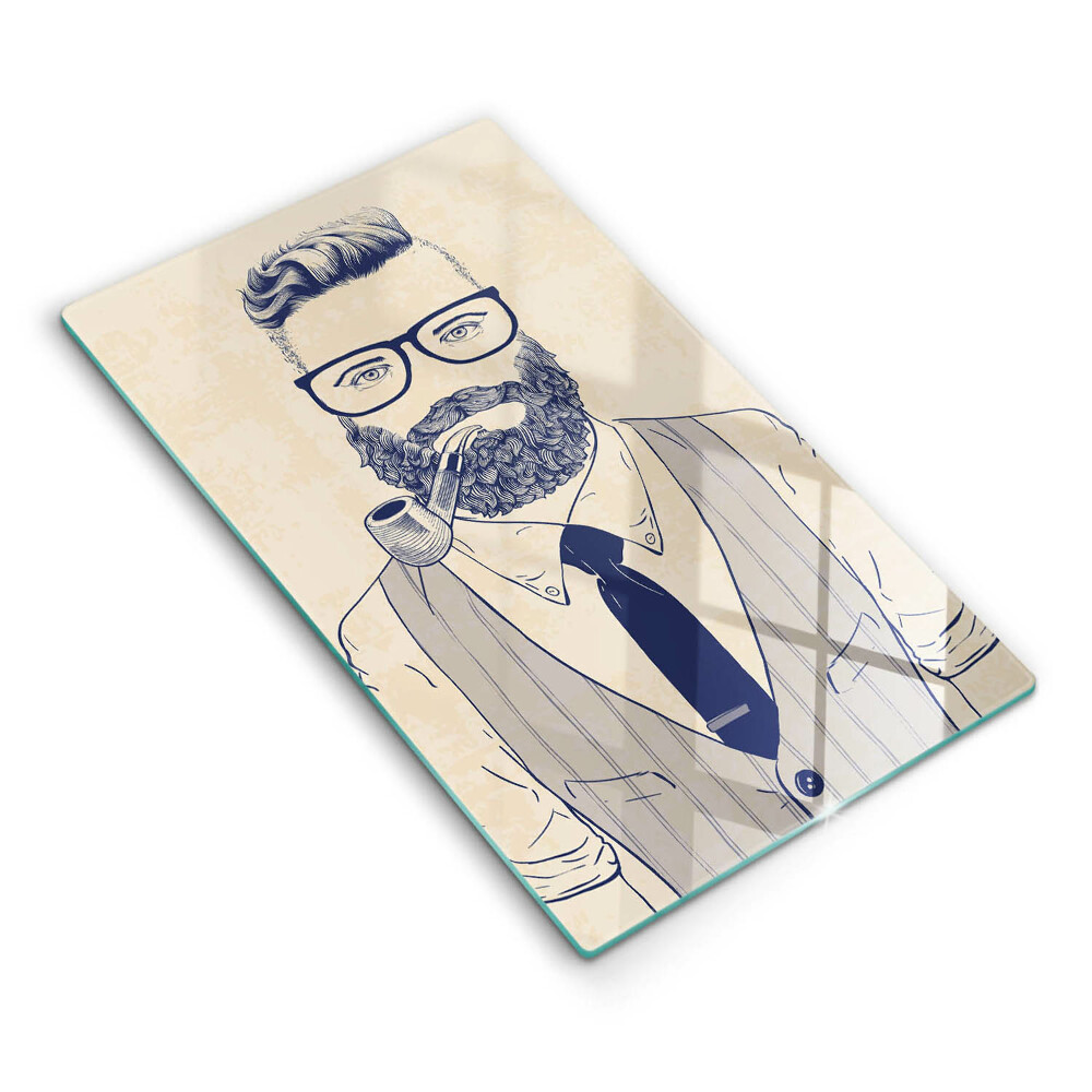Protection plaque induction Homme hipster