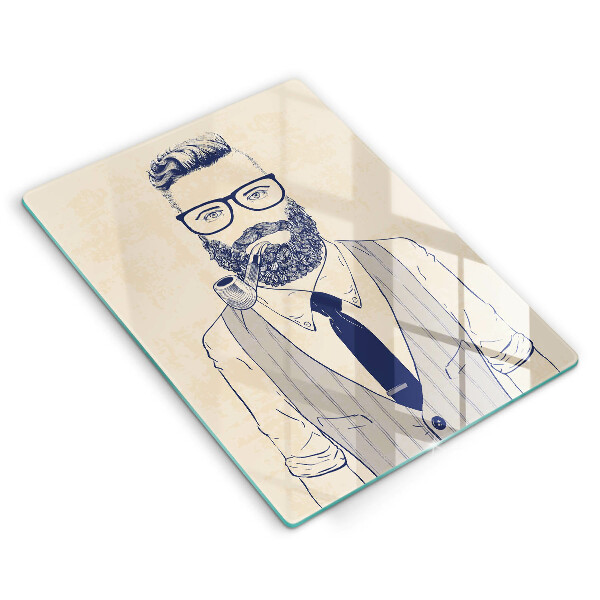 Protection plaque induction Homme hipster