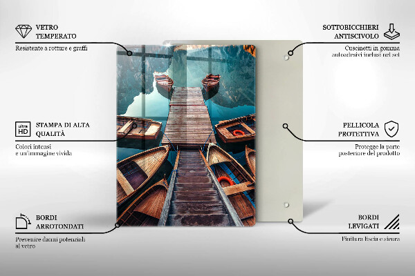 Protection plaque induction Bateaux sur le lac