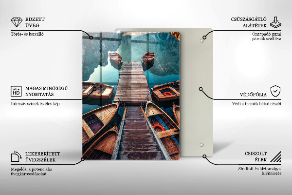 Protection plaque induction Bateaux sur le lac