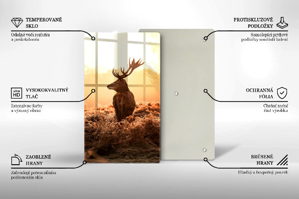 Protection plaque induction Cerf sur le terrain