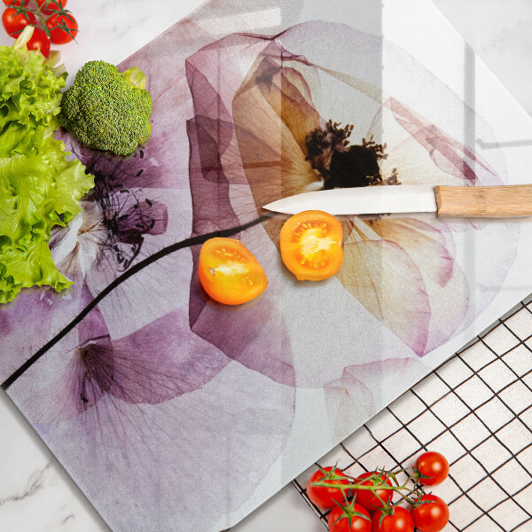 Protection plaque induction Fleurs délicates