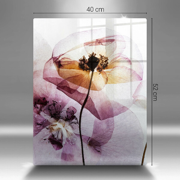 Protection plaque induction Fleurs délicates