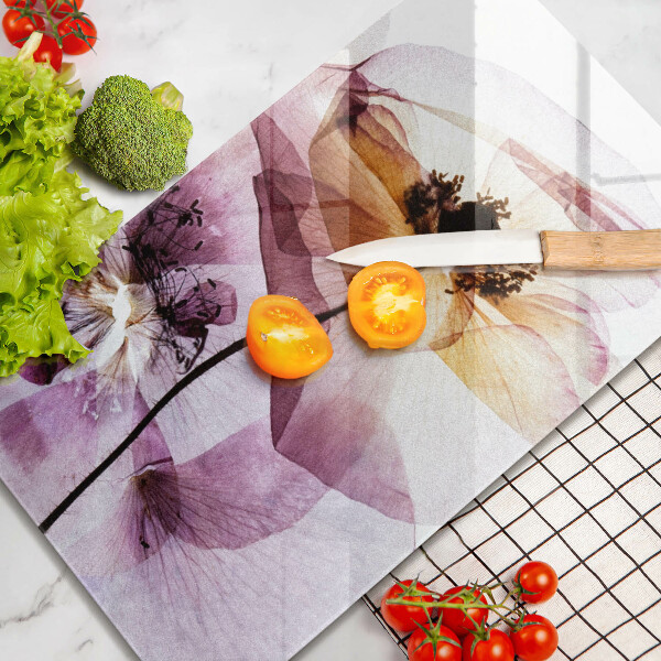 Protection plaque induction Fleurs délicates