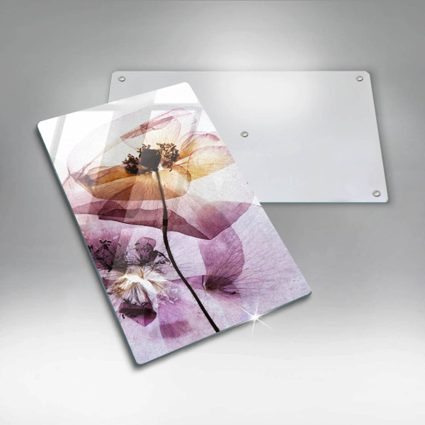 Protection plaque induction Fleurs délicates