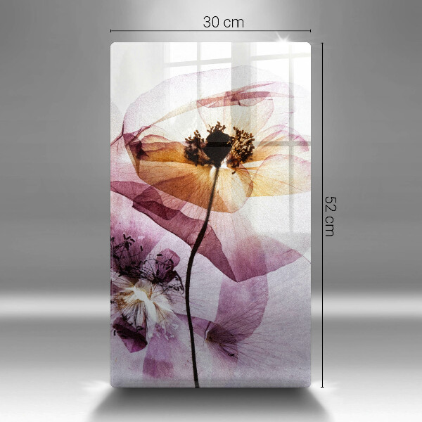 Protection plaque induction Fleurs délicates