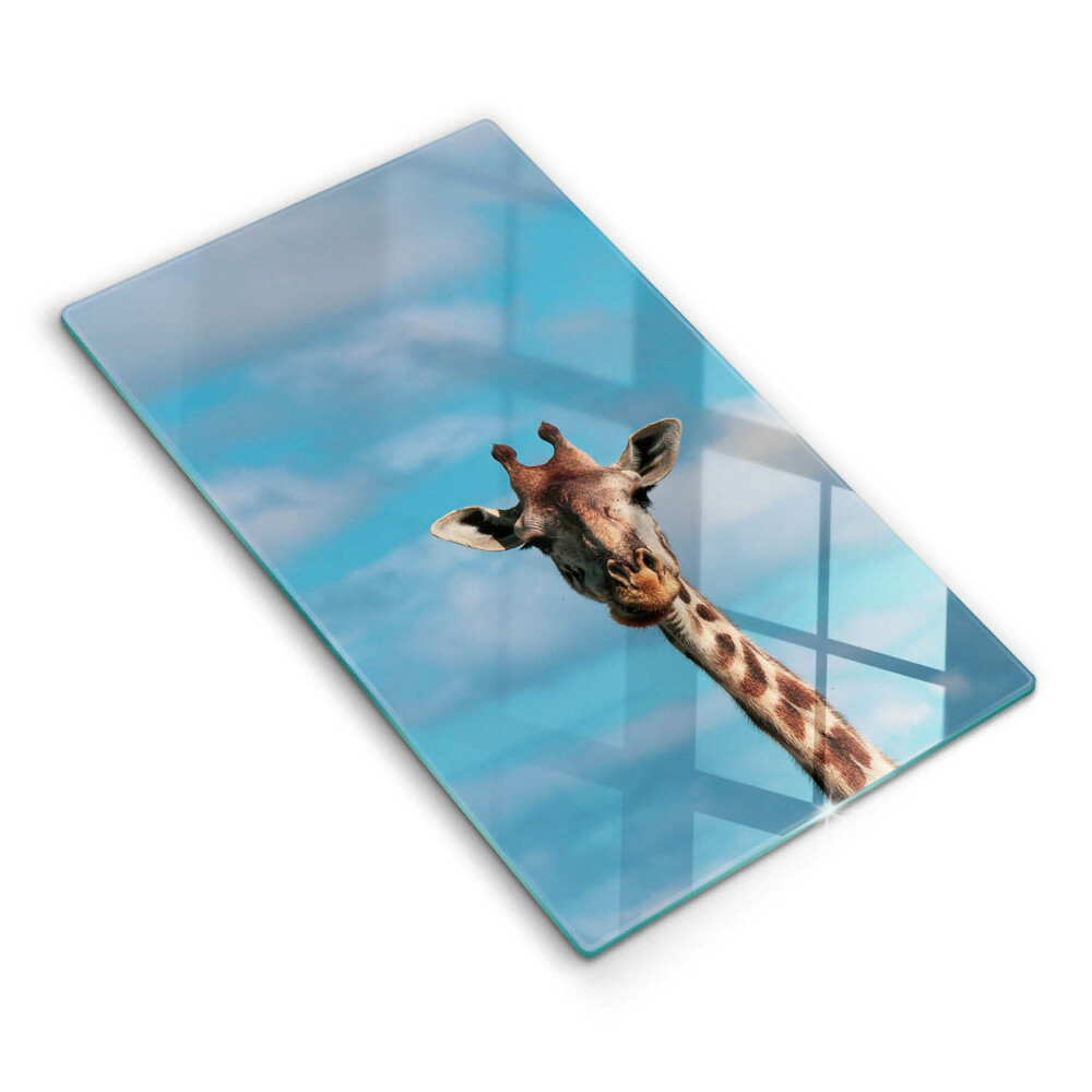 Protection plaque induction Girafe et ciel