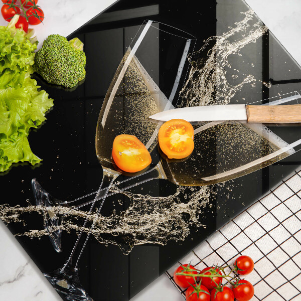 Protection plaque induction Verres de champagne