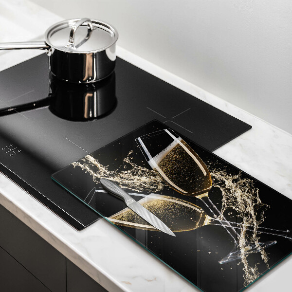 Protection plaque induction Verres de champagne