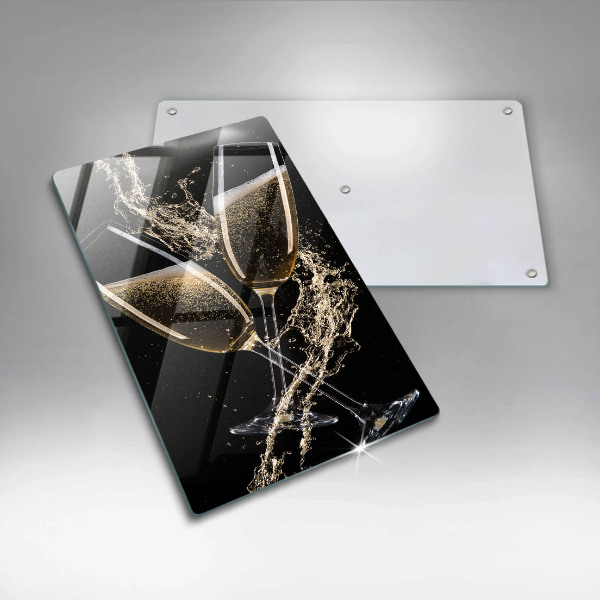 Protection plaque induction Verres de champagne
