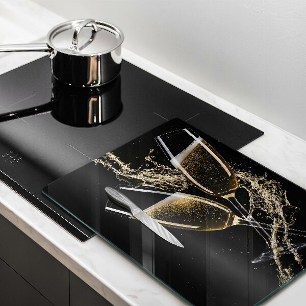 Protection plaque induction Verres de champagne