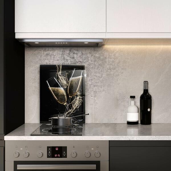 Protection plaque induction Verres de champagne