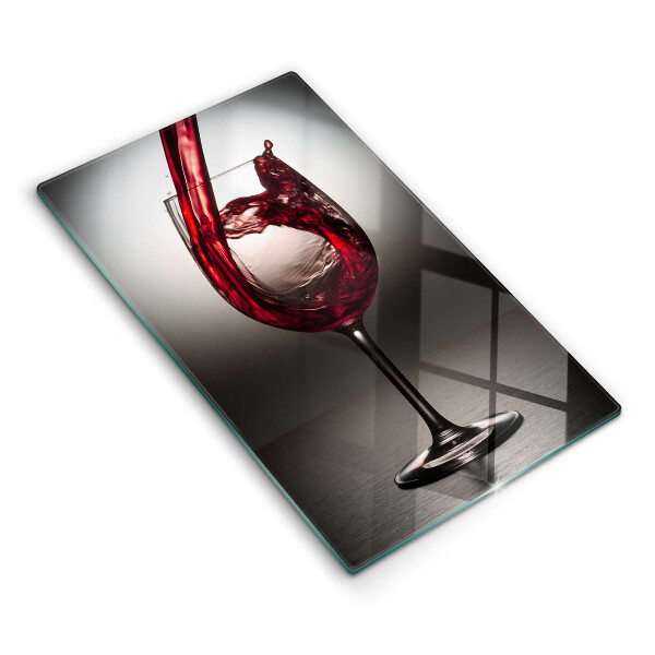 Protection plaque induction Verre et vin rouge