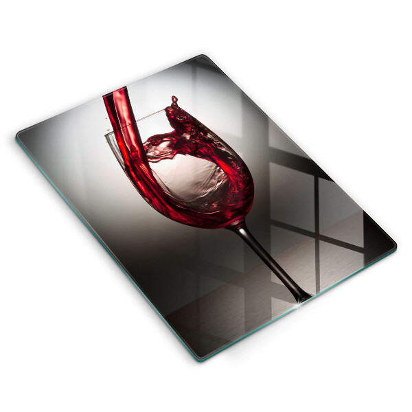 Protection plaque induction Verre et vin rouge
