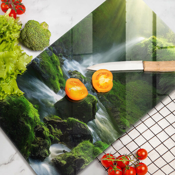 Protection plaque induction Cascade dans la jungle