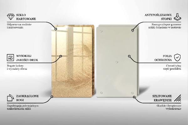 Cache plaque de cuisson Vacances à la plage et au sable