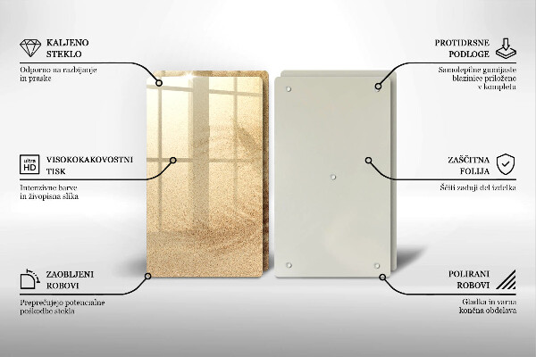 Cache plaque de cuisson Vacances à la plage et au sable