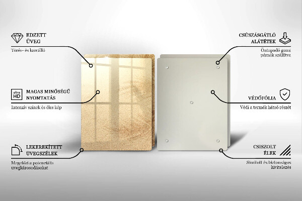 Cache plaque de cuisson Vacances à la plage et au sable