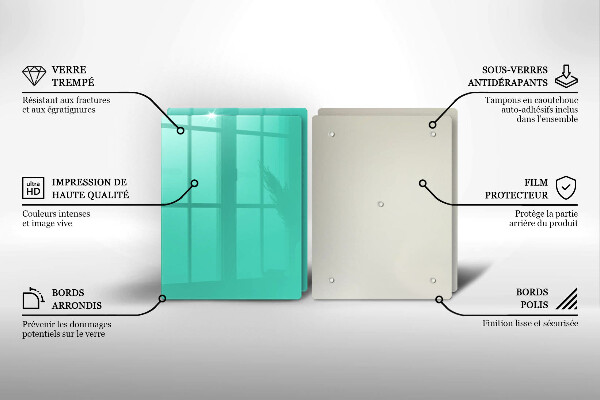 Protection plaque induction Couleur verte