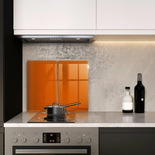 Protection plaque induction couleur orange