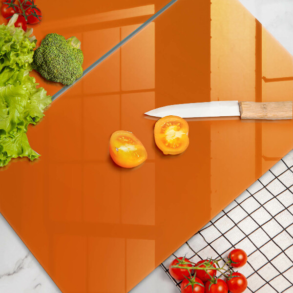 Protection plaque induction couleur orange