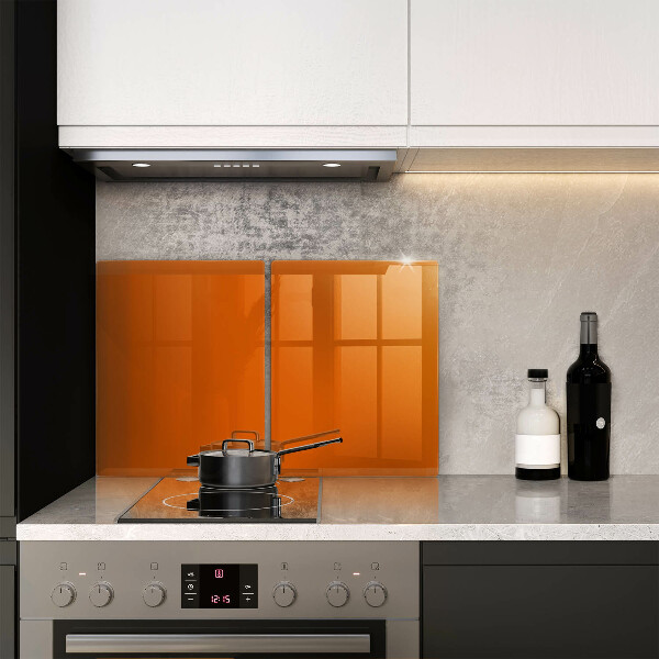 Protection plaque induction couleur orange