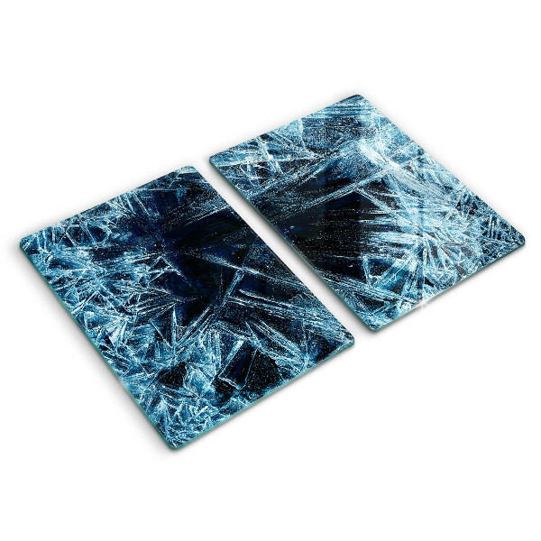 Cache plaque de cuisson Structure de glace piquante