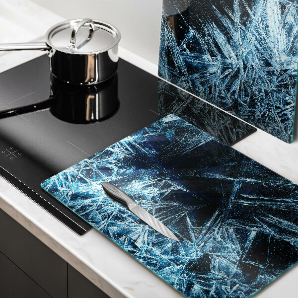 Cache plaque de cuisson Structure de glace piquante