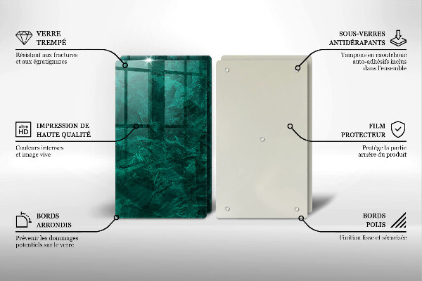 Cache plaque de cuisson Texture de fond en pierre