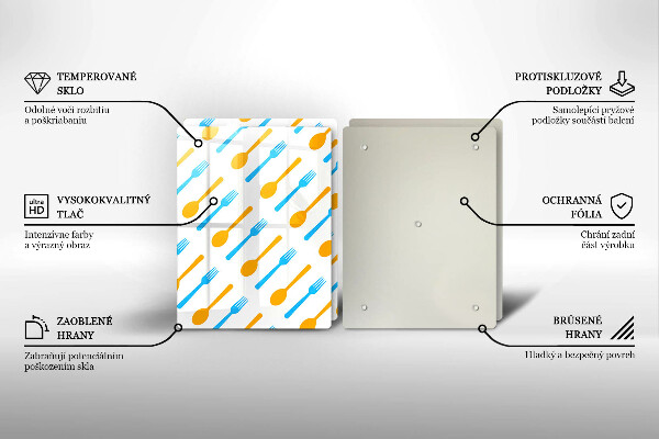 Cache plaque de cuisson Fourchettes et cuillères