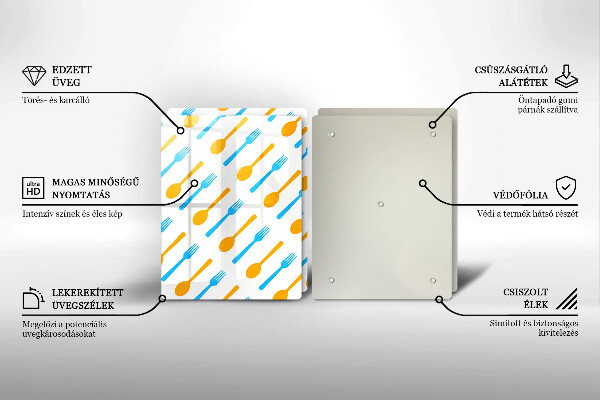 Cache plaque de cuisson Fourchettes et cuillères