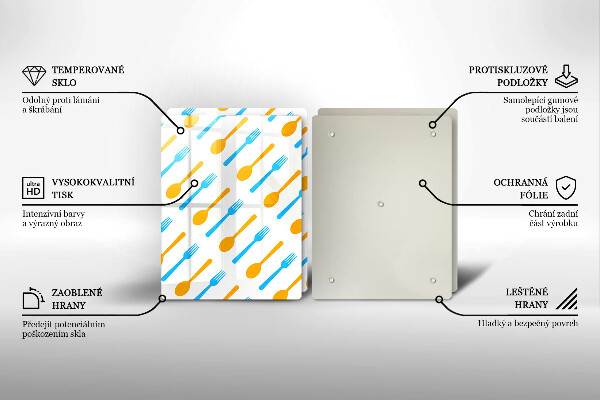 Cache plaque de cuisson Fourchettes et cuillères