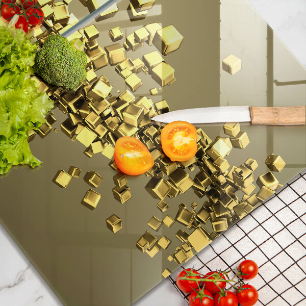 Cache plaque de cuisson Géométrie 3D abstraite
