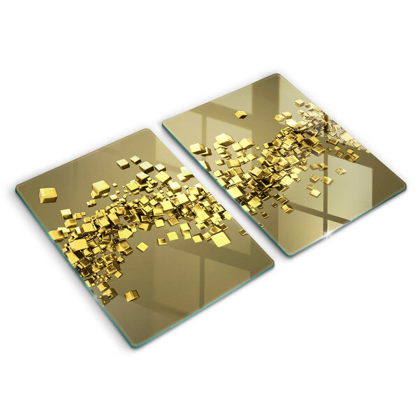Cache plaque de cuisson Géométrie 3D abstraite