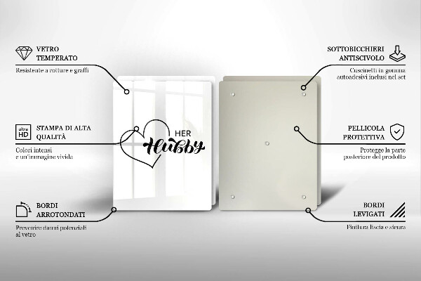 Cache plaque de cuisson Inscription phrase motif