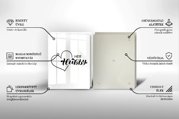 Cache plaque de cuisson Inscription phrase motif