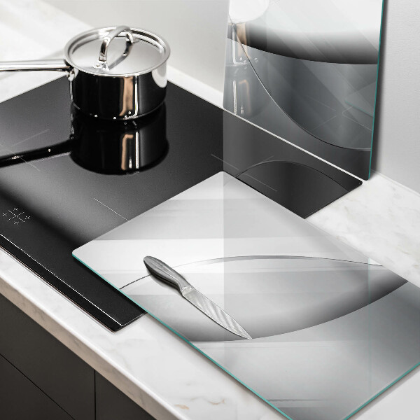 Cache plaque de cuisson Conception de lignes abstraites