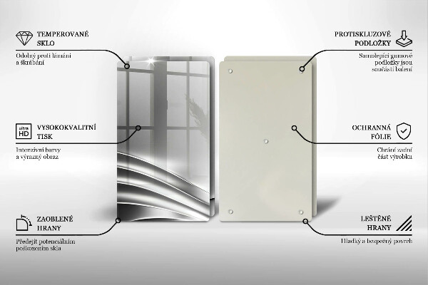 Cache plaque de cuisson Structure métallique