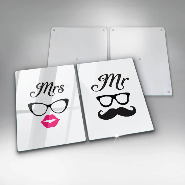 Cache plaque de cuisson Mrs Mr