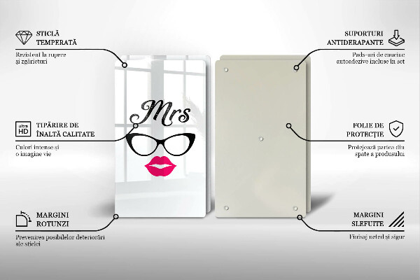 Cache plaque de cuisson Mrs Mr